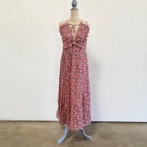 NWT Robert Rodriguez Cayana Pink Pleated MidiDress